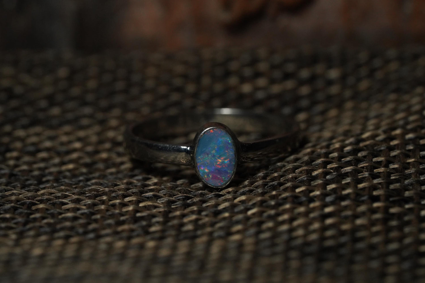 Australian Opal Ring Size 5