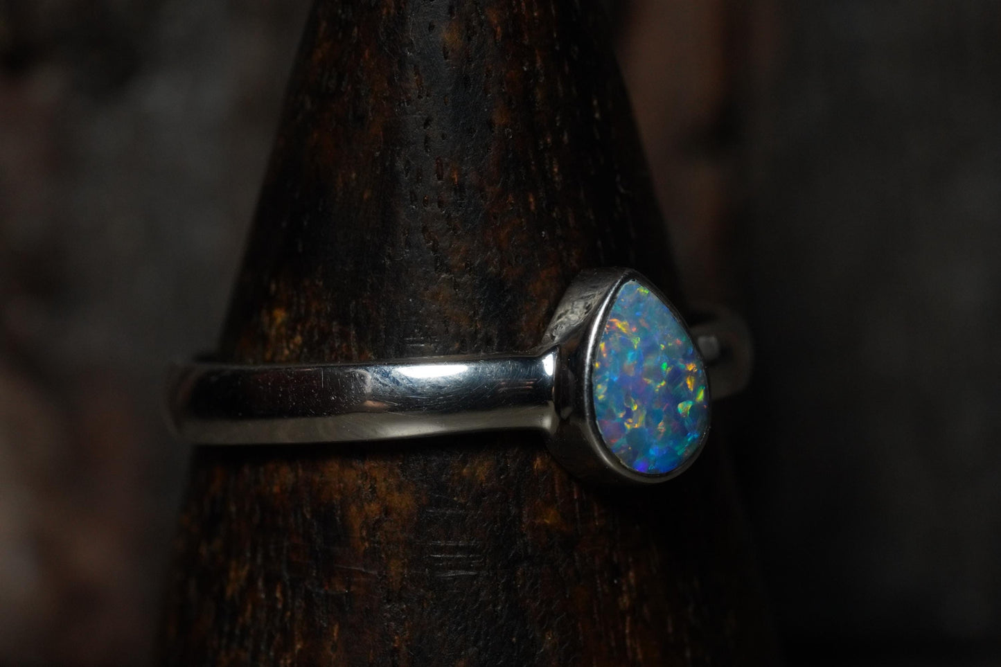 Australian Opal Ring Size 9