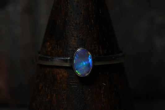 Australian Opal Ring Size 9