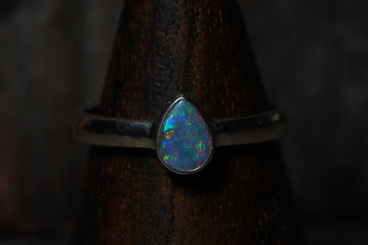 Australian Opal Ring Size 9