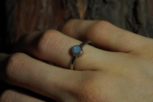 Australian Opal Ring Size 5