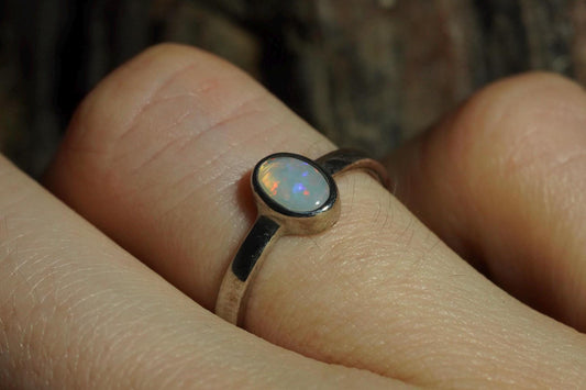 Australian Opal Ring Size 5