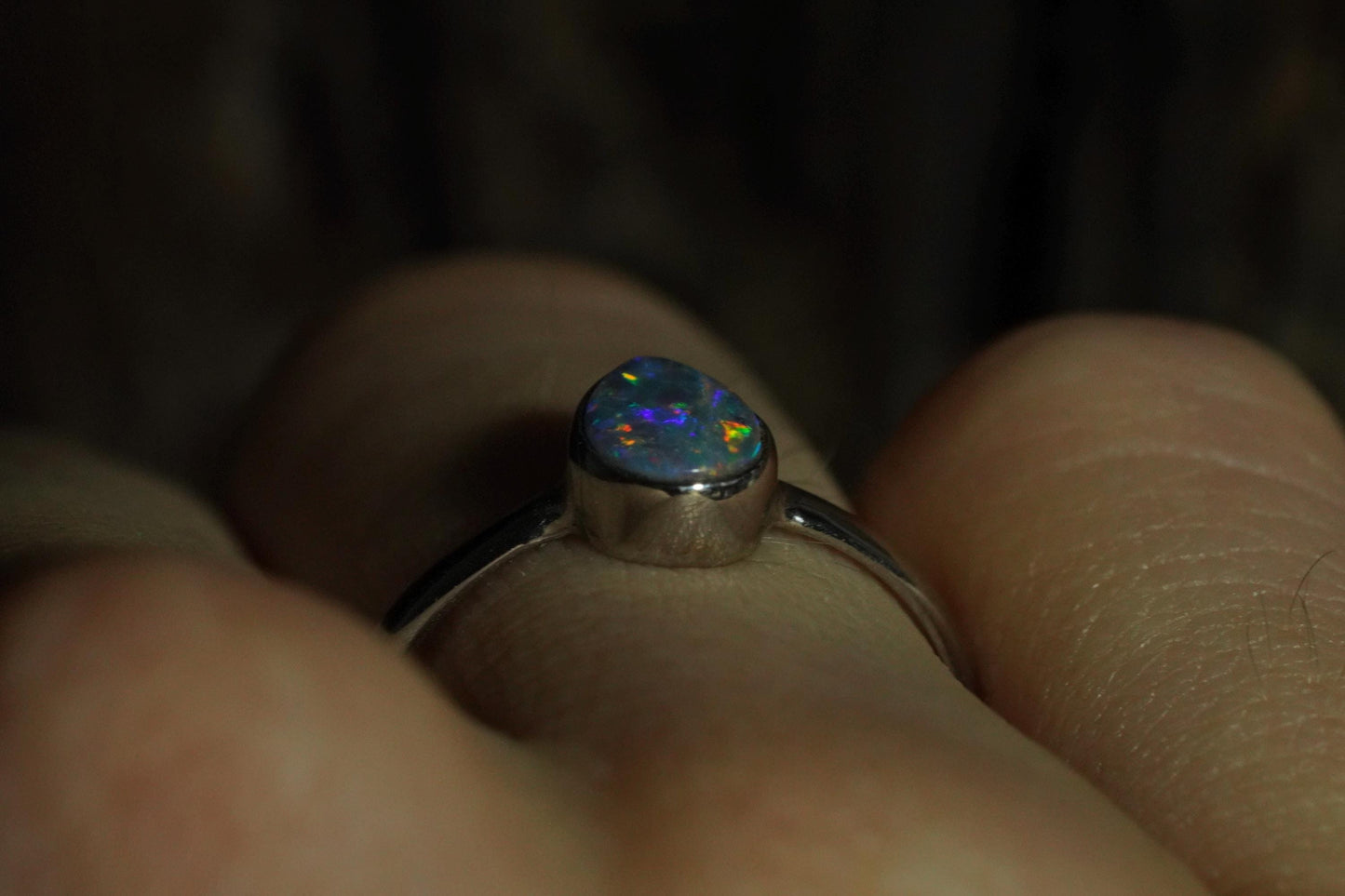 Australian Opal Ring Size 6