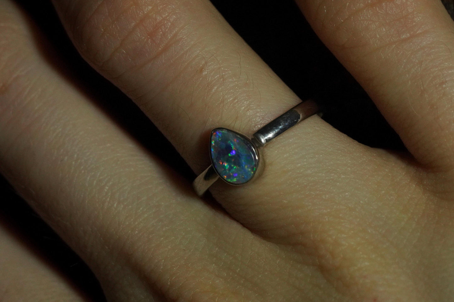 Australian Opal Ring Size 6