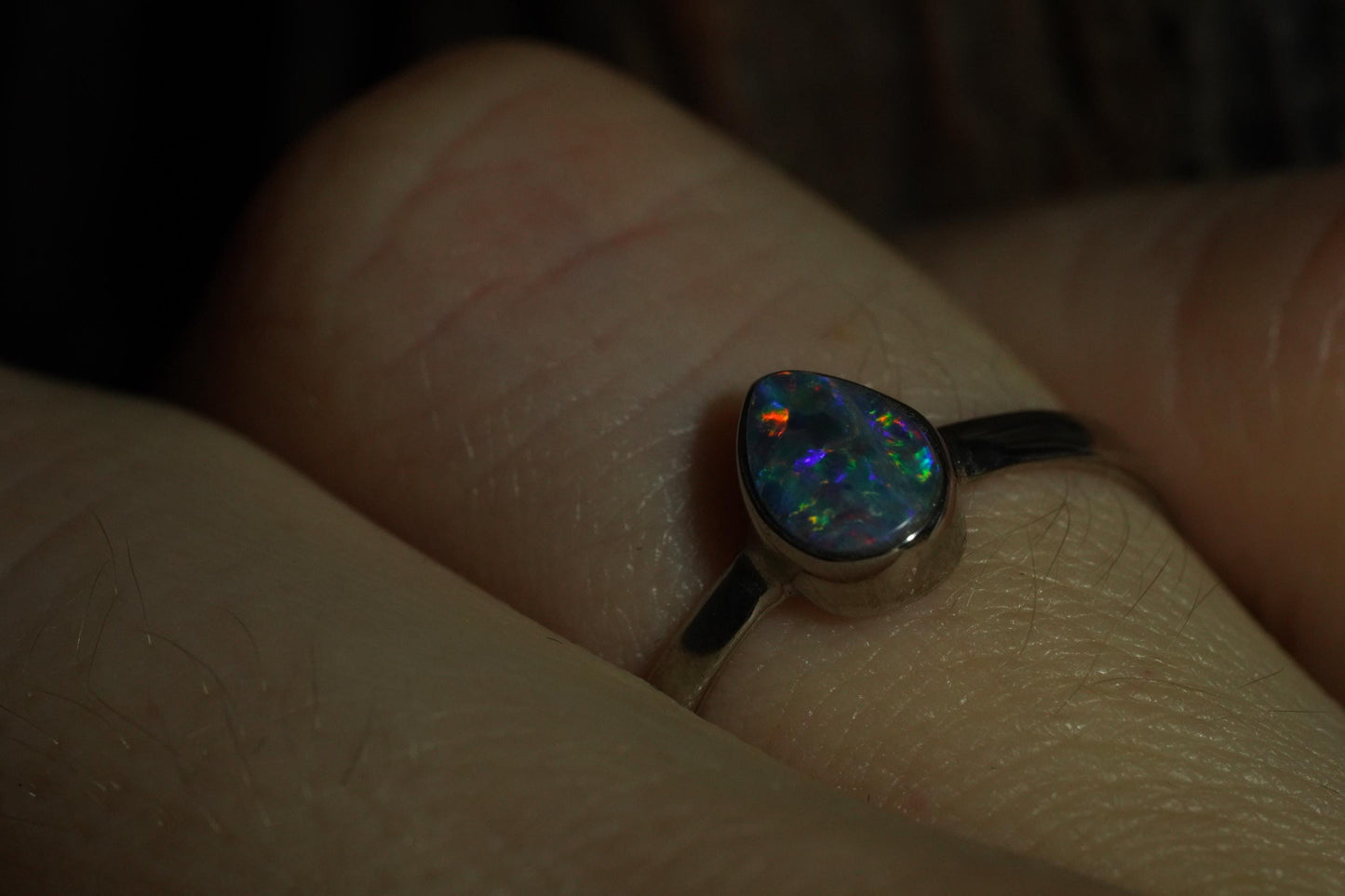 Australian Opal Ring Size 6