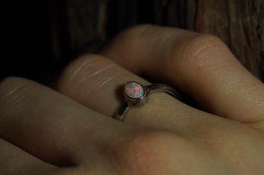 Australian Opal Ring Size 6