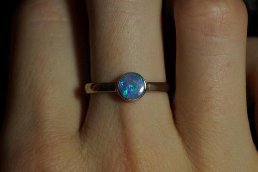 Australian Opal Ring Size 7
