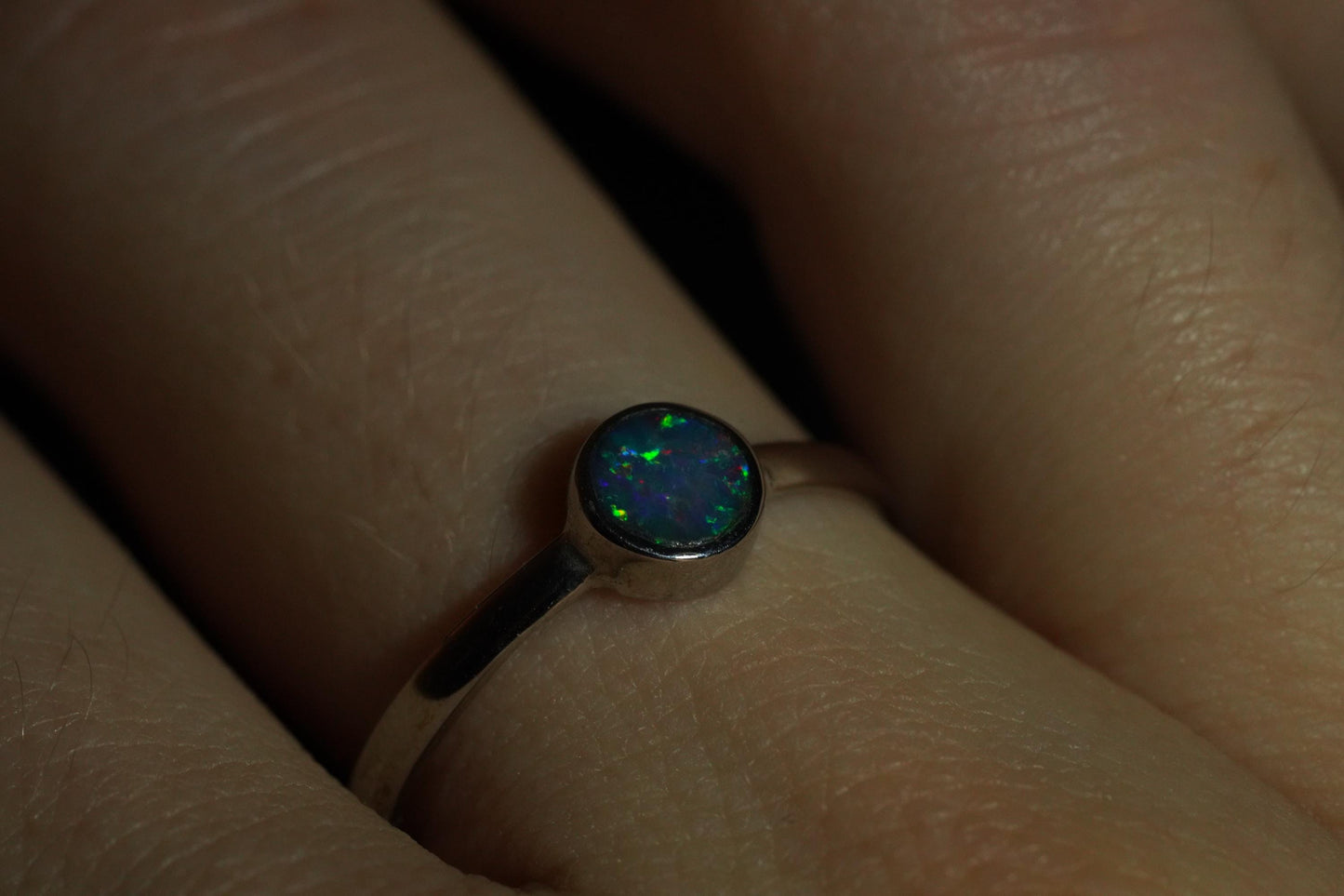 Australian Opal Ring Size 7
