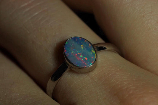 Australian Opal Ring Size 7