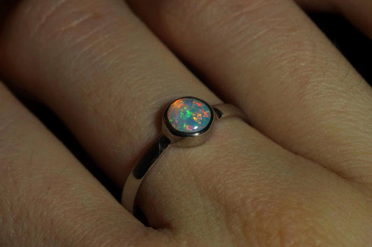 Australian Opal Ring Size 7