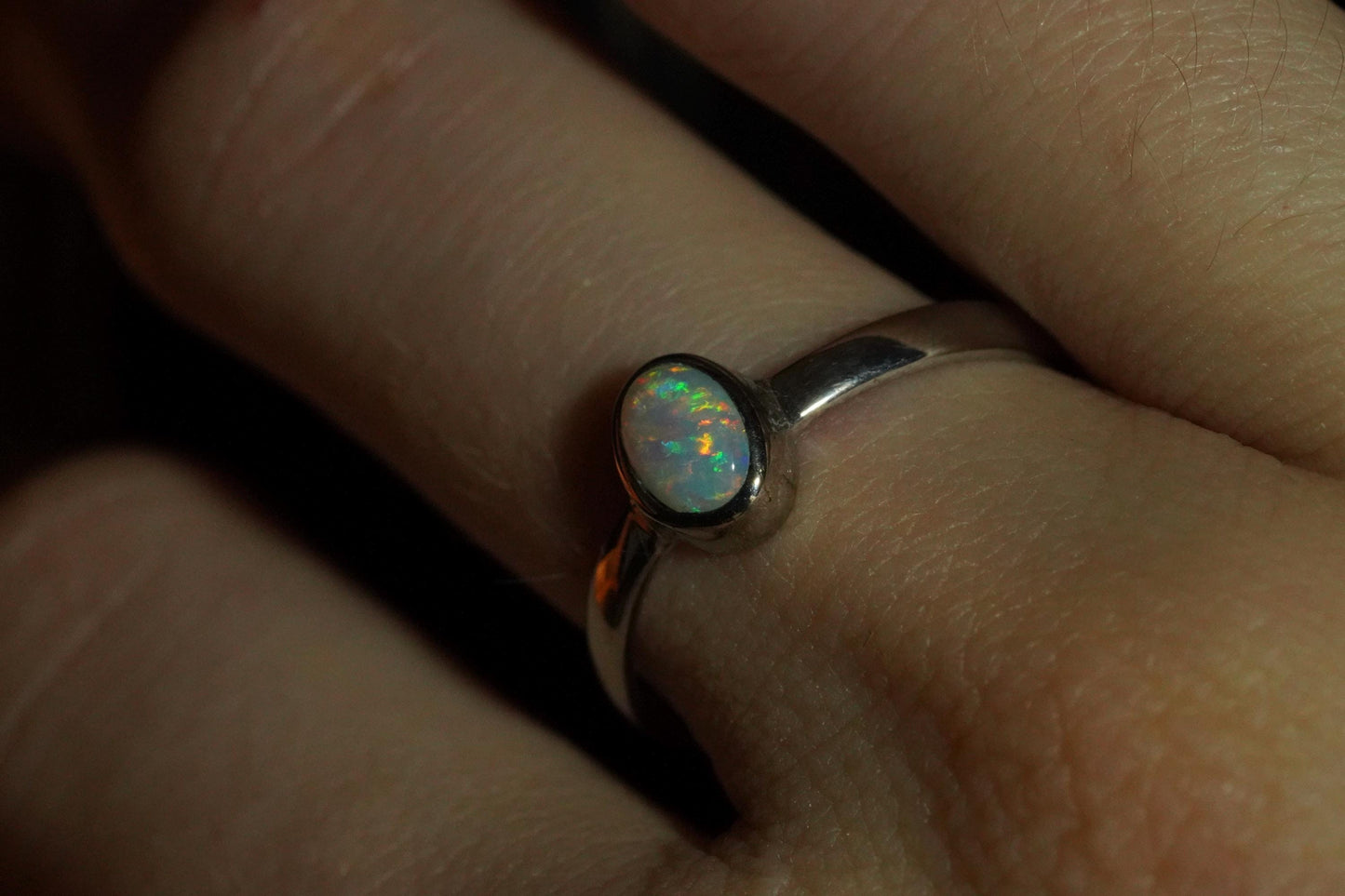 Australian Opal Ring Size 7
