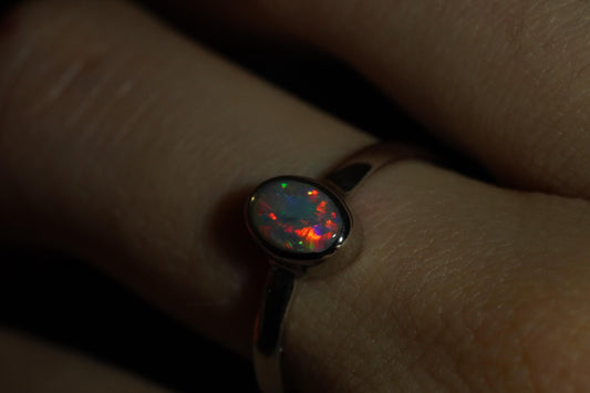 Australian Opal Ring Size 7