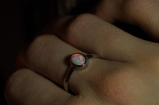 Australian Opal Ring Size 7