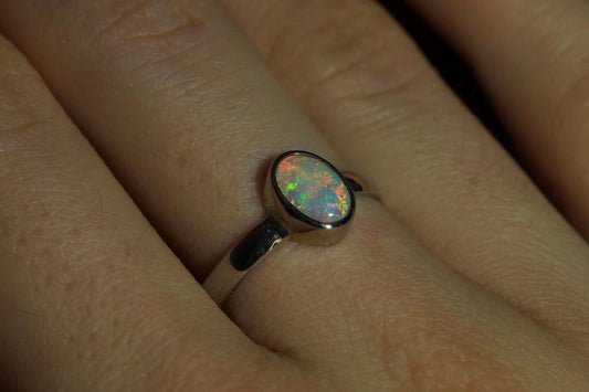 Australian Opal Ring Size 7