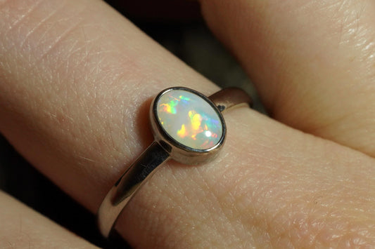 Australian Opal Ring Size 7