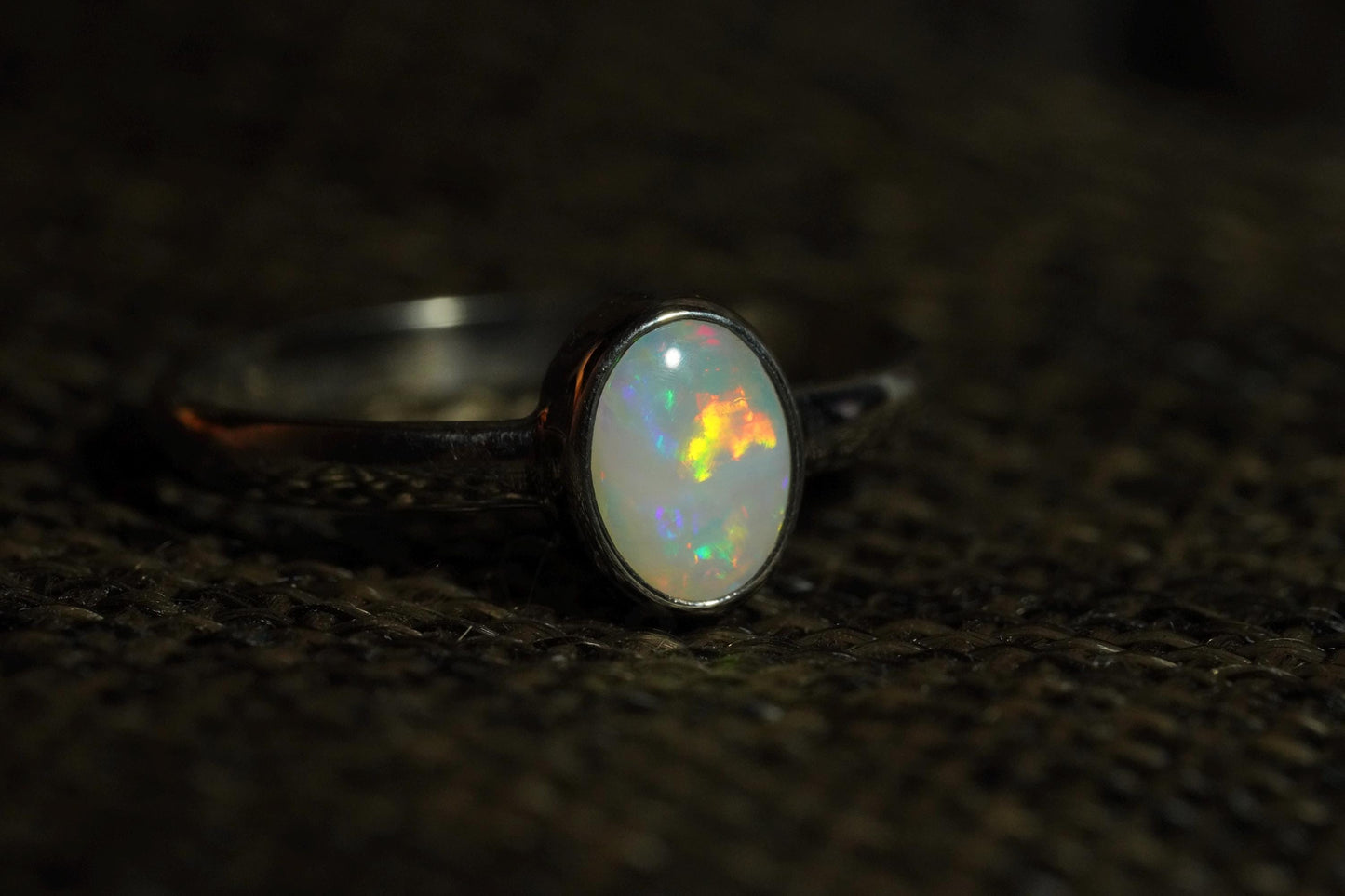 Australian Opal Ring Size 7