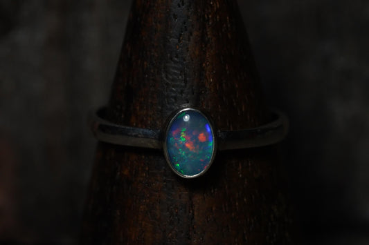 Australian Opal Ring Size 9
