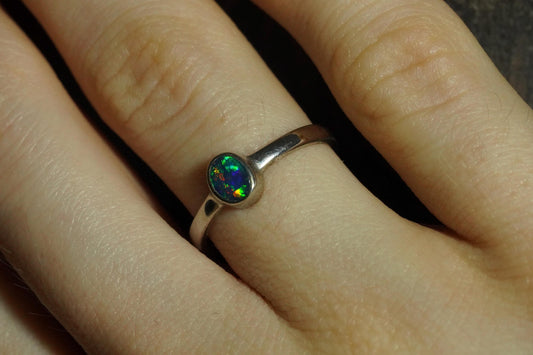 Australian Opal Ring Size 5