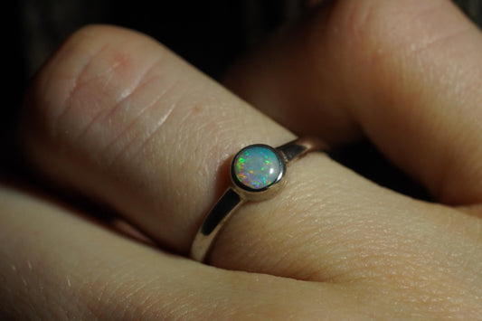 Australian Opal Ring Size 5