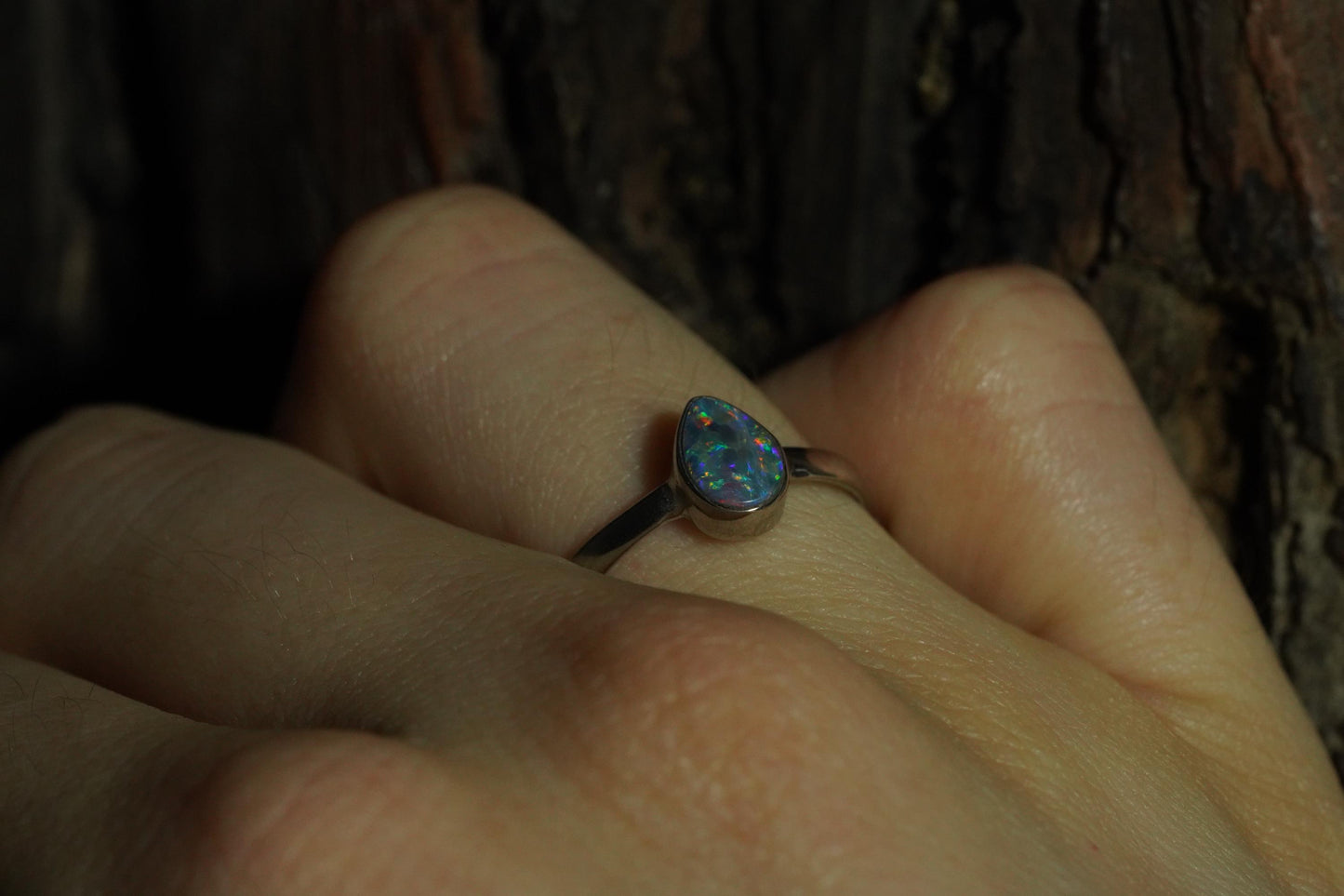 Australian Opal Ring Size 6