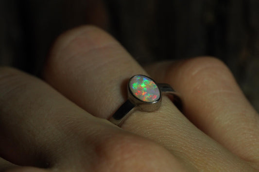 Australian Opal Ring Size 6