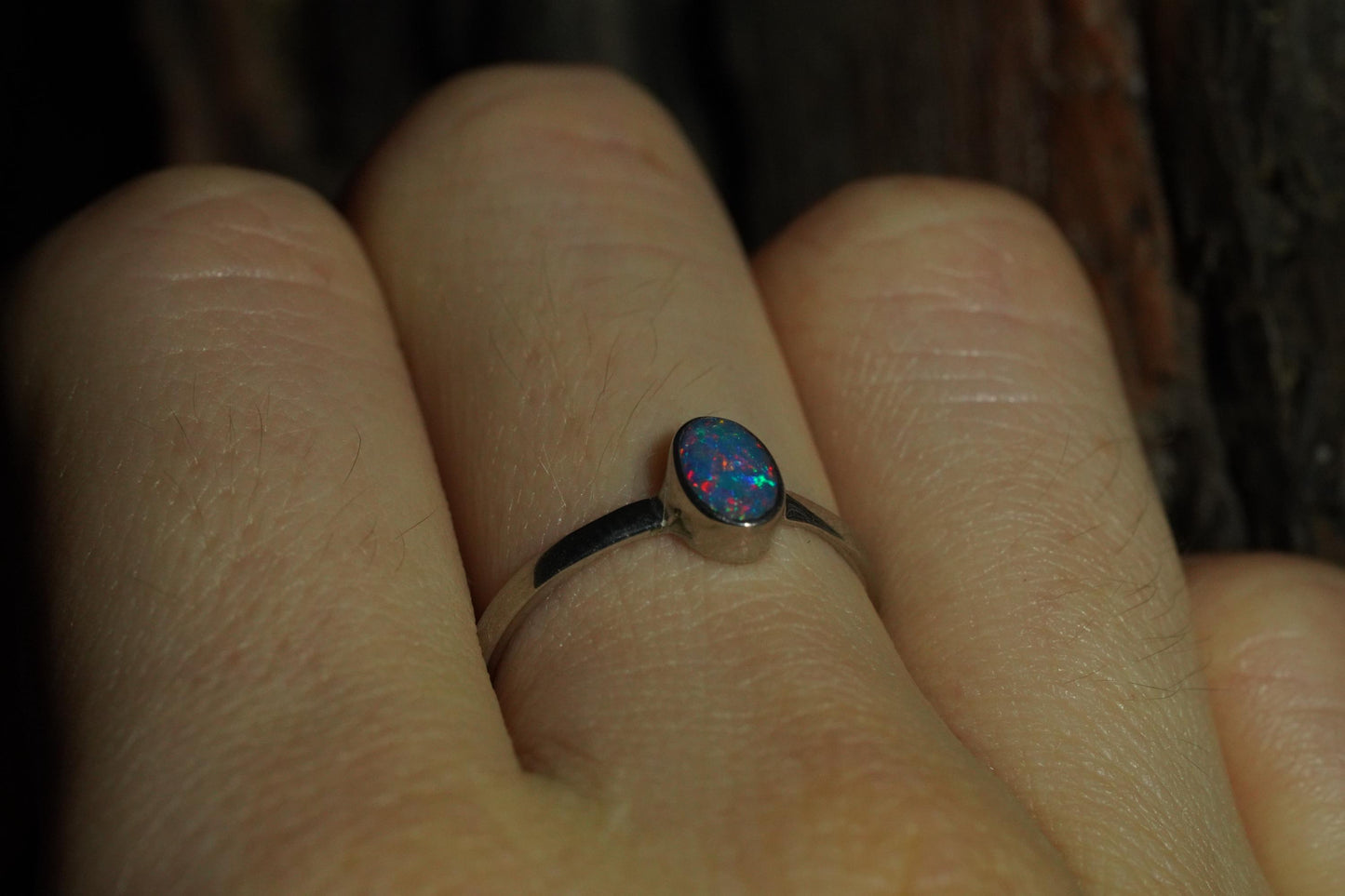 Australian Opal Ring Size 6
