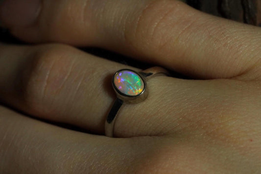 Australian Opal Ring Size 6