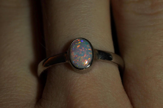 Australian Opal Ring Size 7