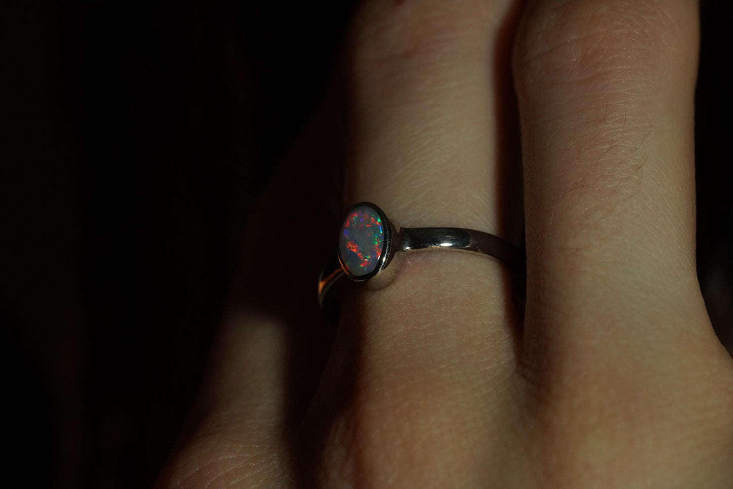 Australian Opal Ring Size 7