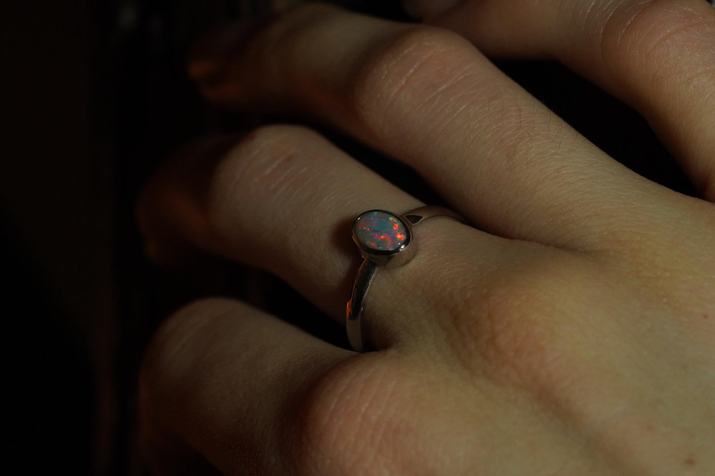 Australian Opal Ring Size 7