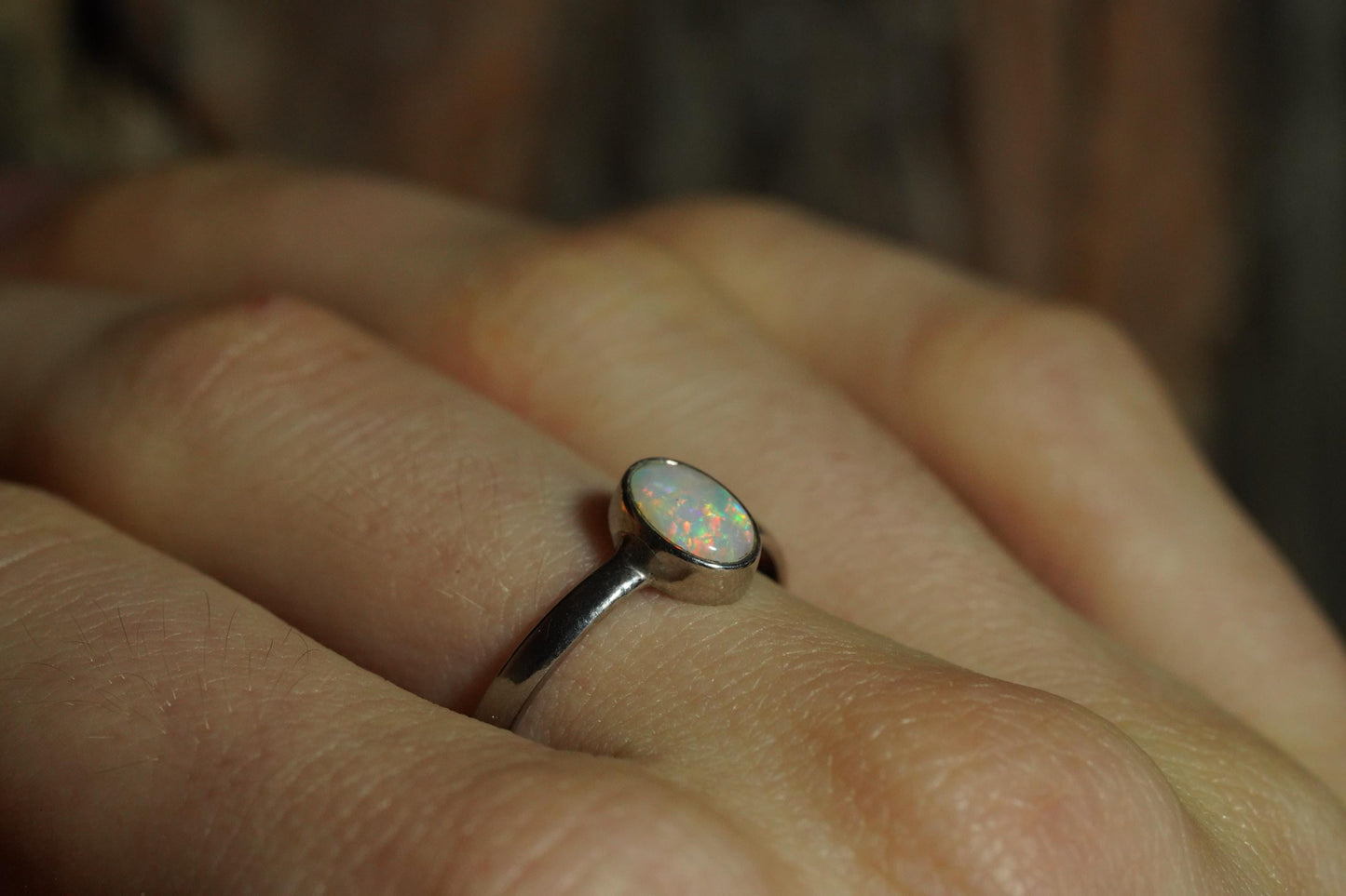 Australian Opal Ring Size 7