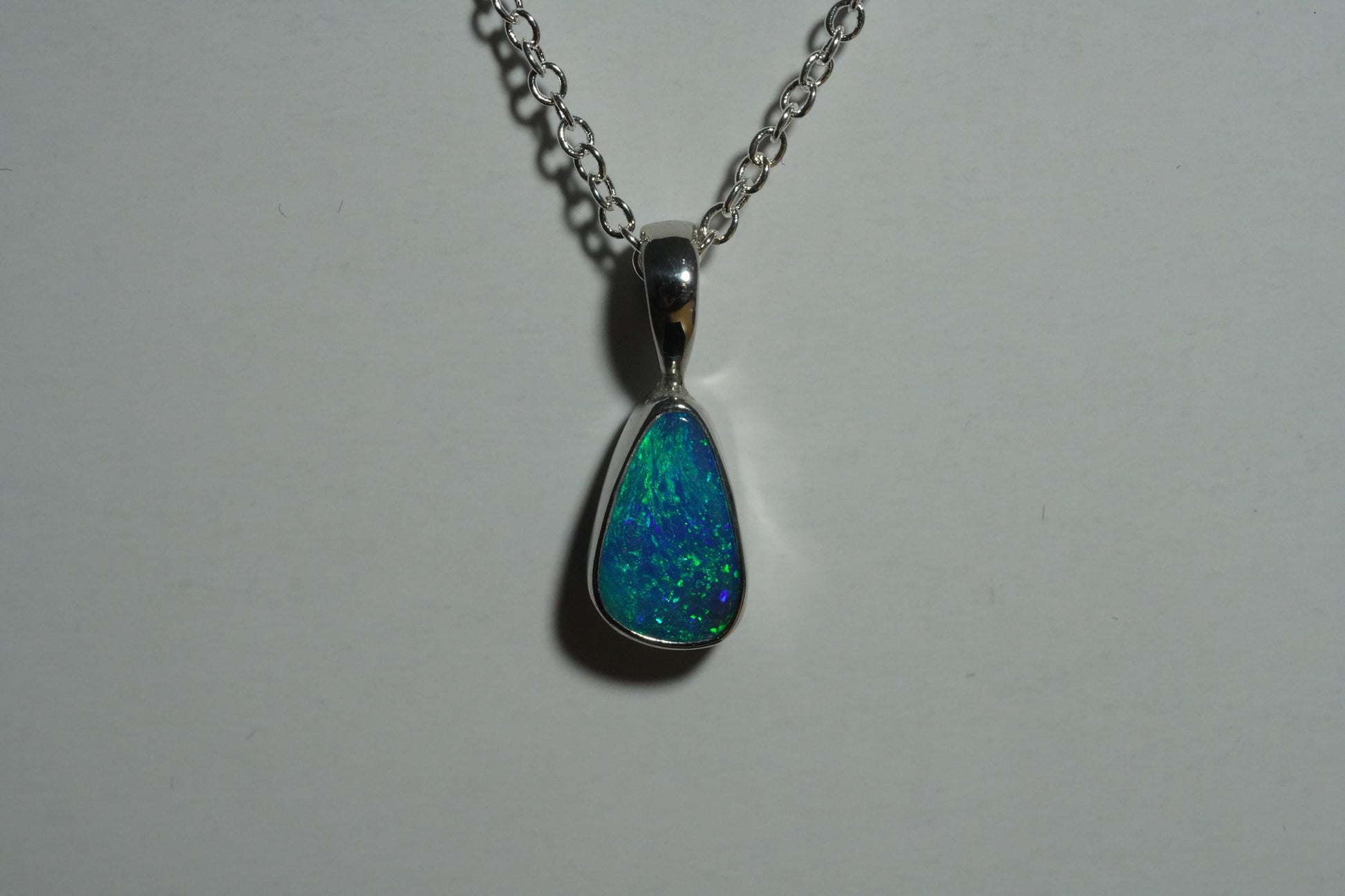 Australian Opal Pendant | Gift For Women October Birthstone