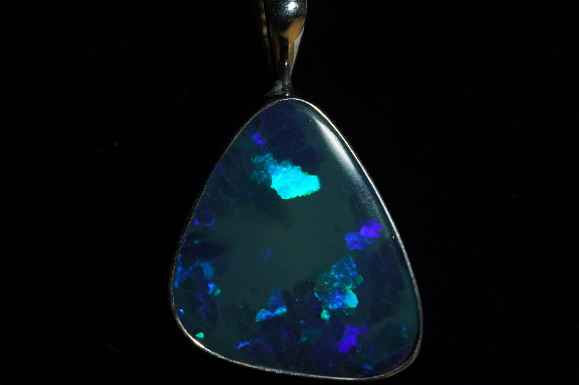 Australian Opal Pendant | Gift For Women October Birthstone