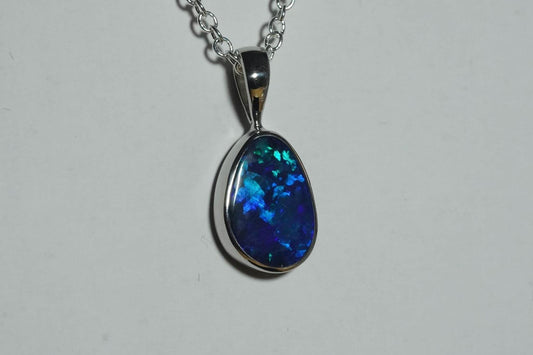 Australian Opal Pendant | Gift For Women October Birthstone