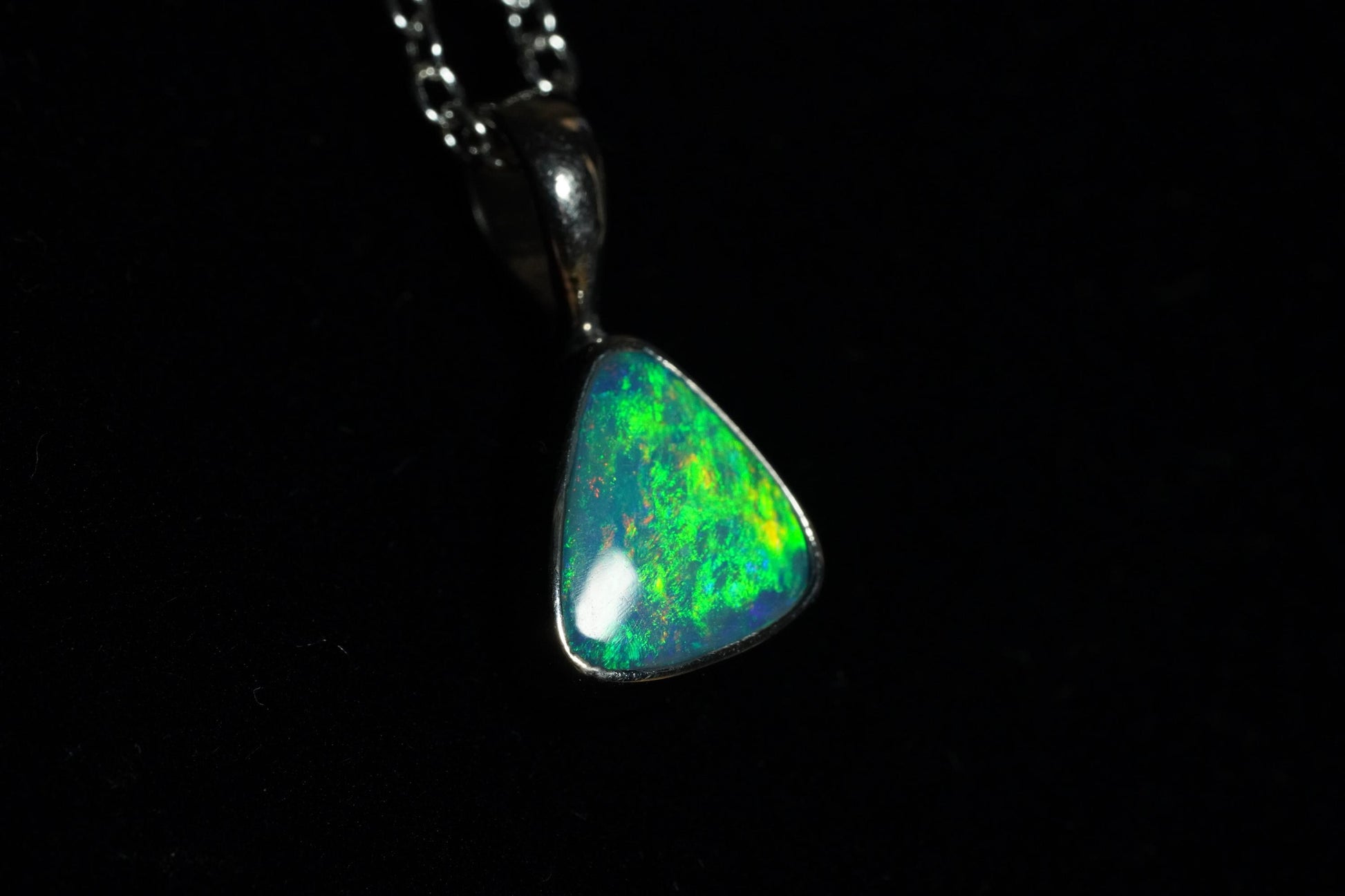 Australian Opal Pendant | Gift For Women October Birthstone