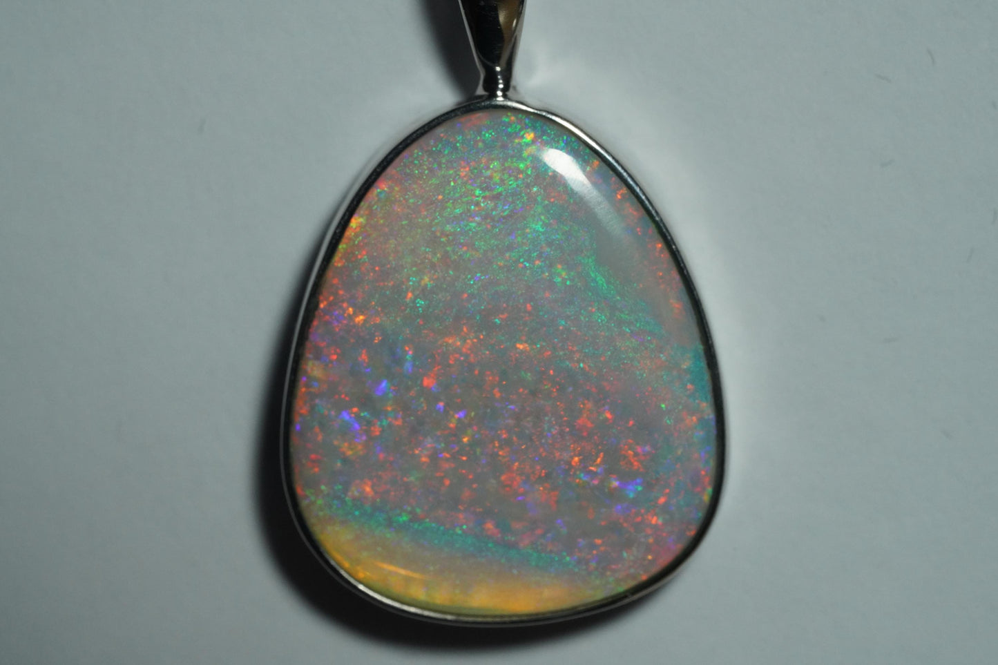 Australian Opal Pendant | Gift For Women October Birthstone