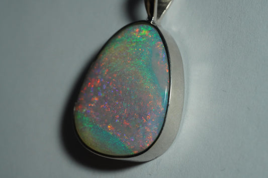 Australian Opal Pendant | Gift For Women October Birthstone