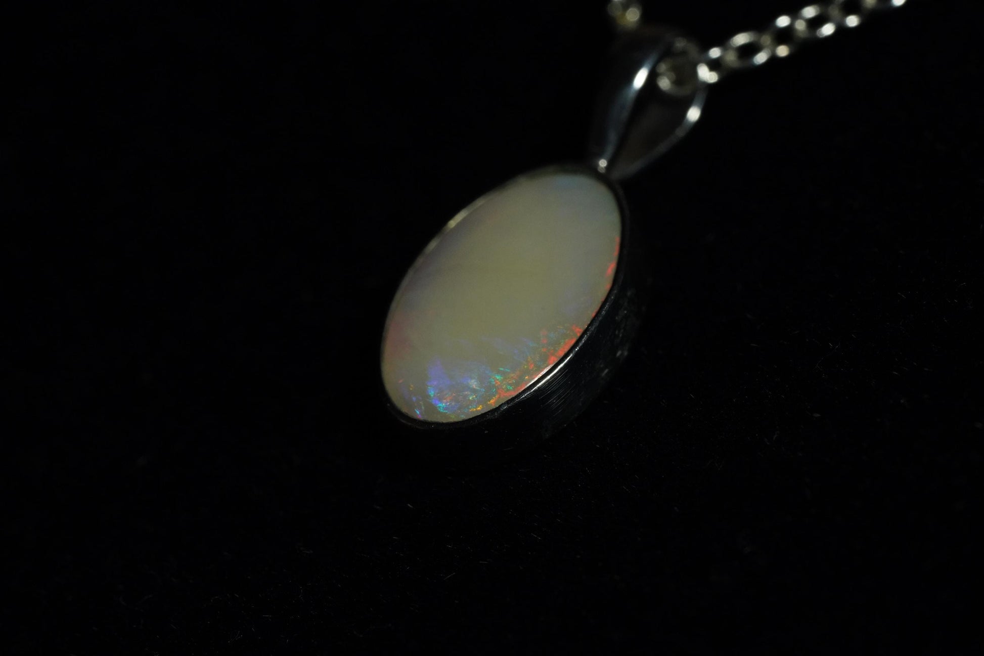 Australian Opal Pendant | Gift For Women October Birthstone