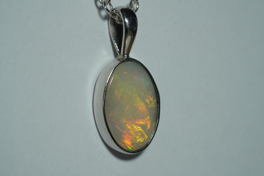 Australian Opal Pendant | Gift For Women October Birthstone