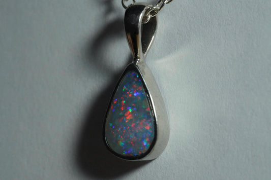 Australian Opal Pendant | Gift For Women October Birthstone