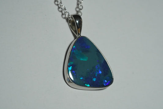 Australian Opal Pendant | Gift For Women October Birthstone