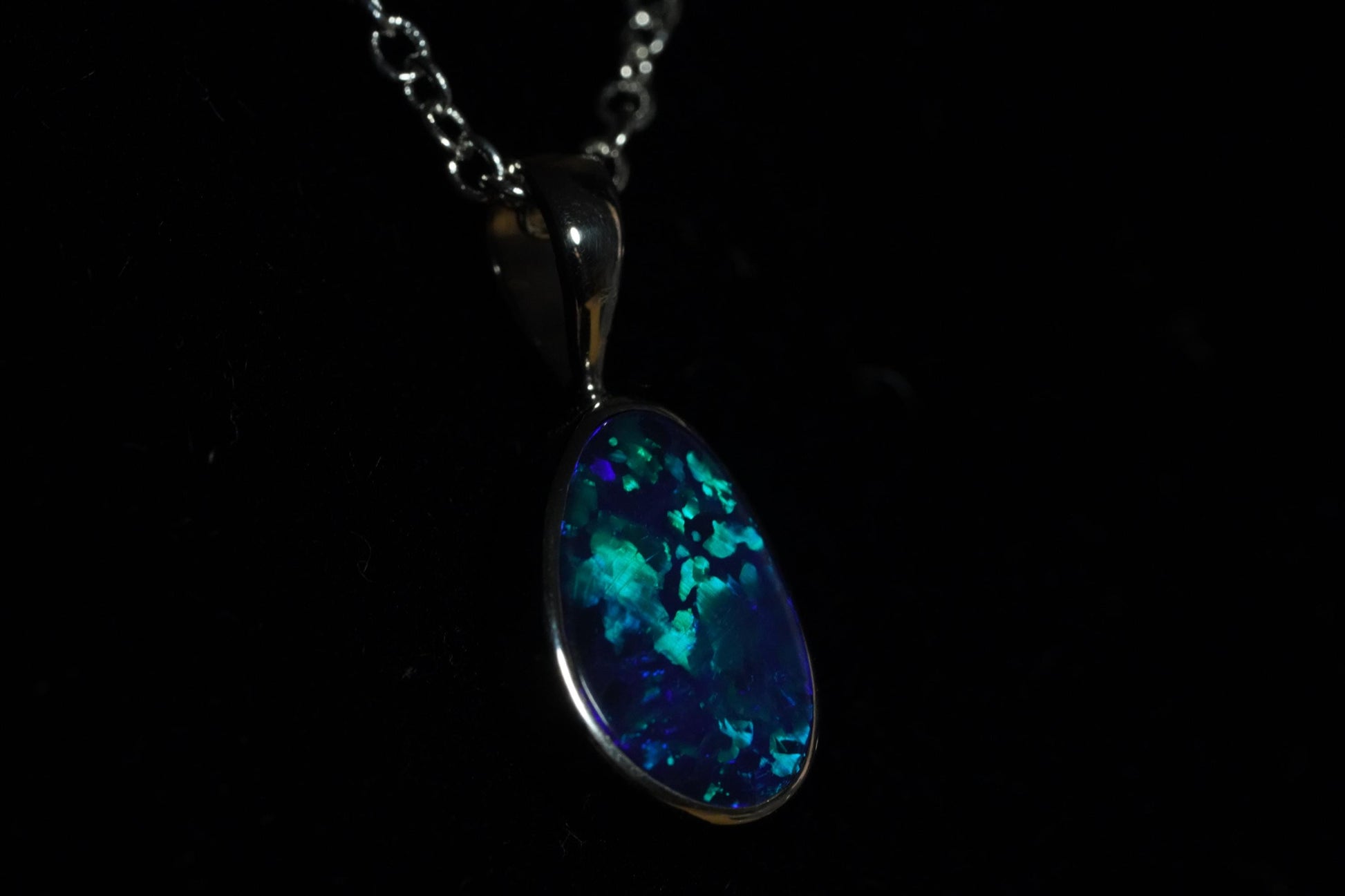 Australian Opal Pendant | Gift For Women October Birthstone