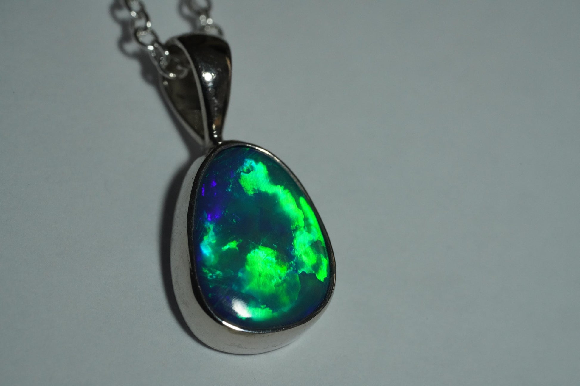 Australian Opal Pendant | Gift For Women October Birthstone