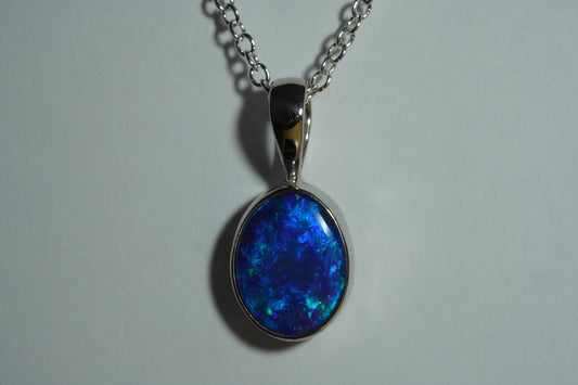 Australian Opal Pendant | Gift For Women October Birthstone