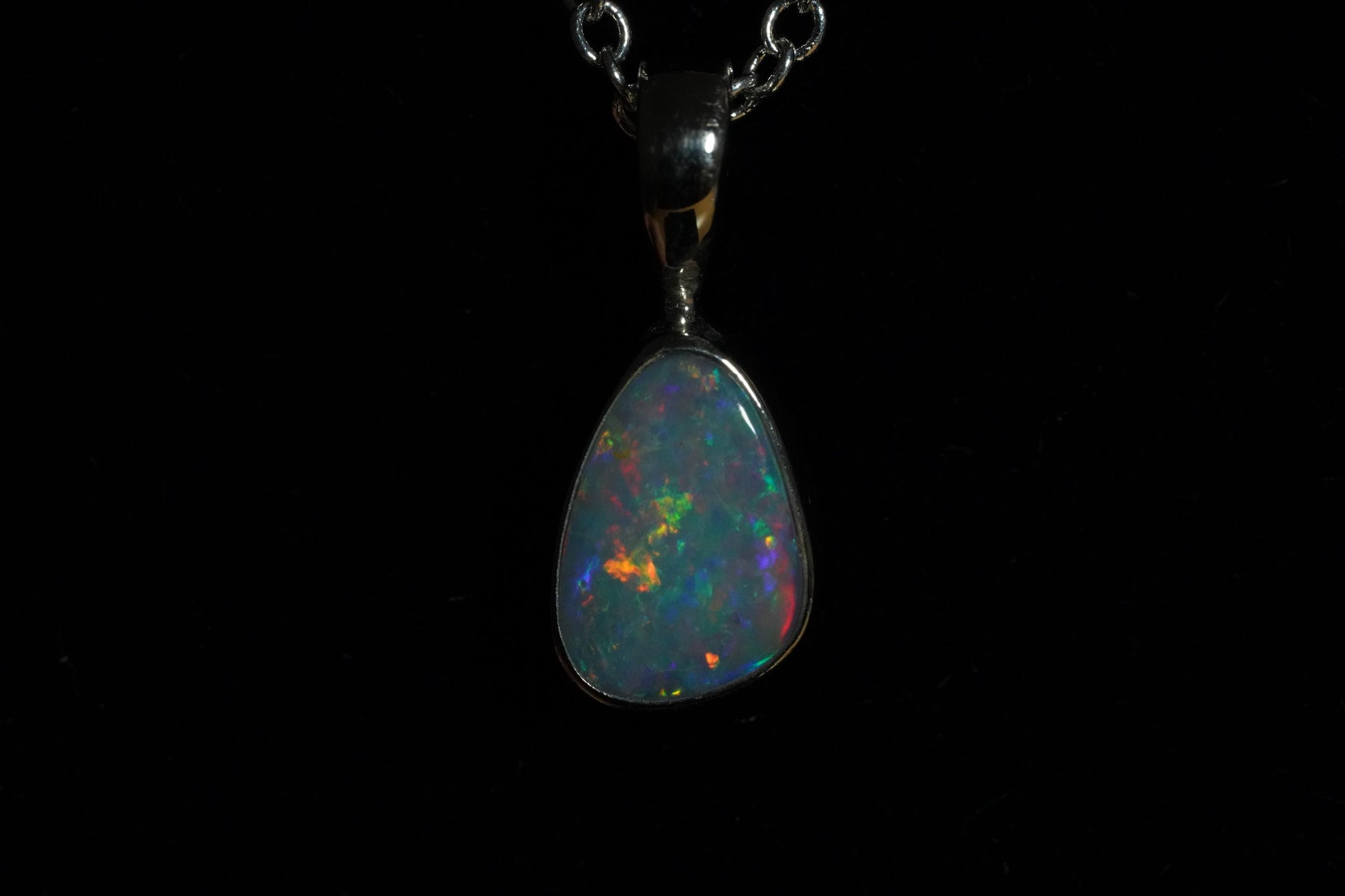 Australian Opal Pendant | Gift For Women October Birthstone