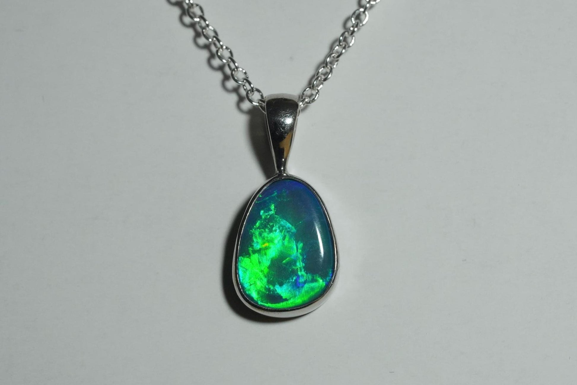 Australian Opal Pendant | Gift For Women October Birthstone
