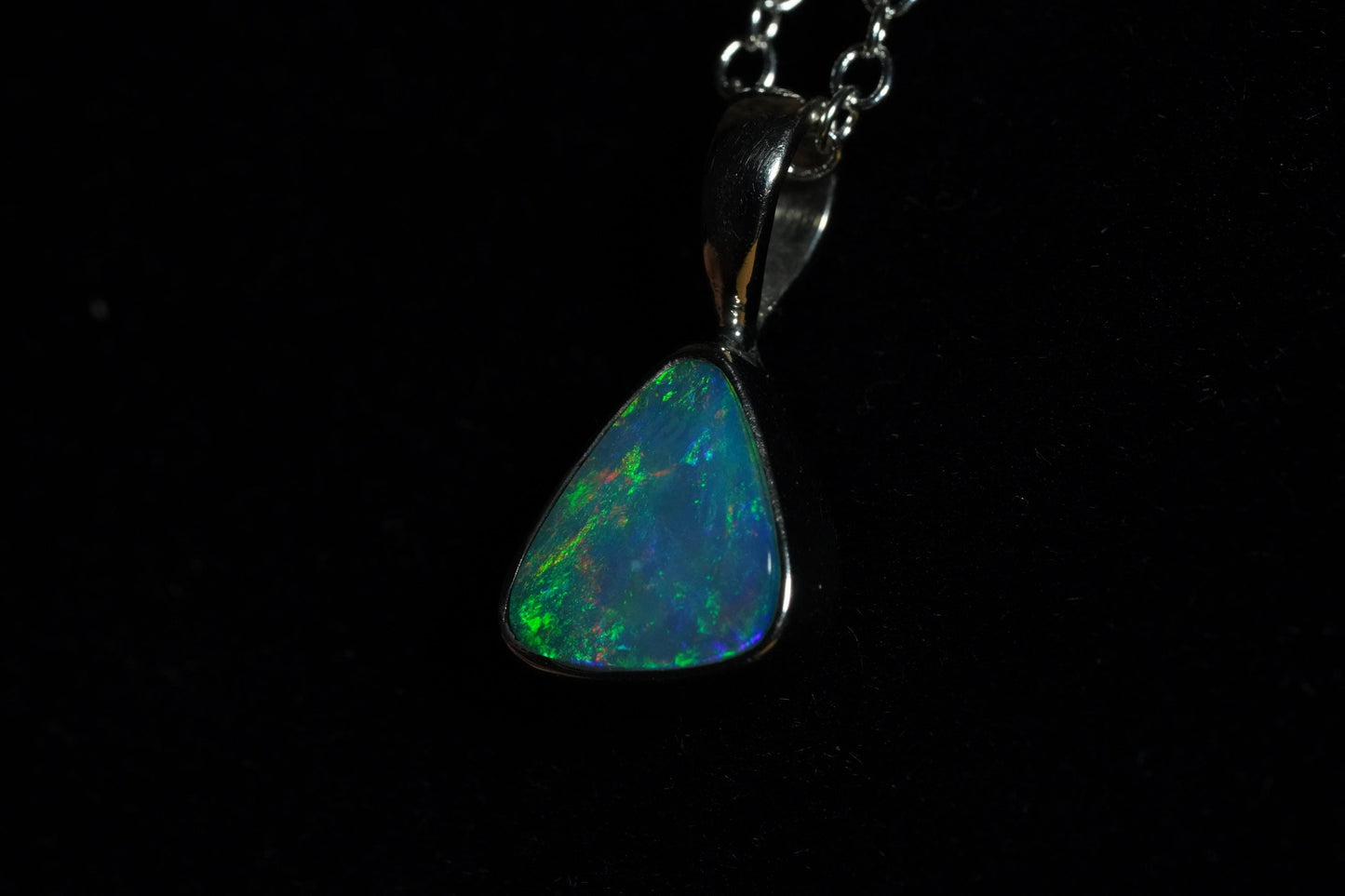 Australian Opal Pendant | Gift For Women October Birthstone