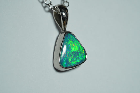 Australian Opal Pendant | Gift For Women October Birthstone