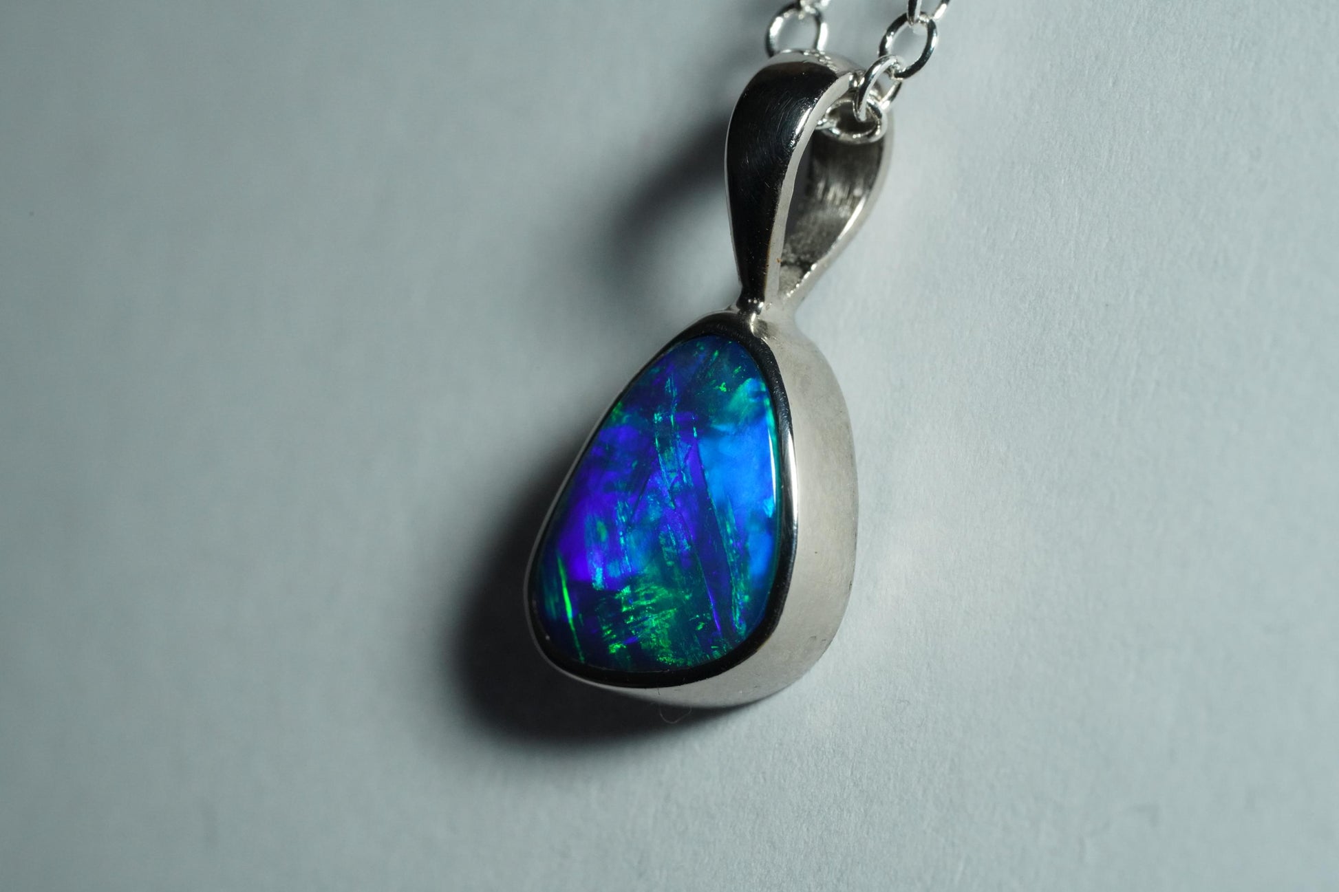 Australian Opal Pendant | Gift For Women October Birthstone