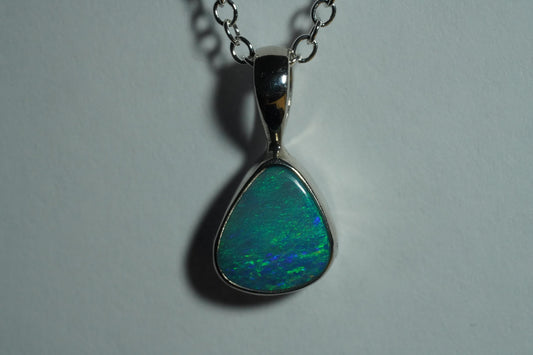 Australian Opal Pendant | Gift For Women October Birthstone